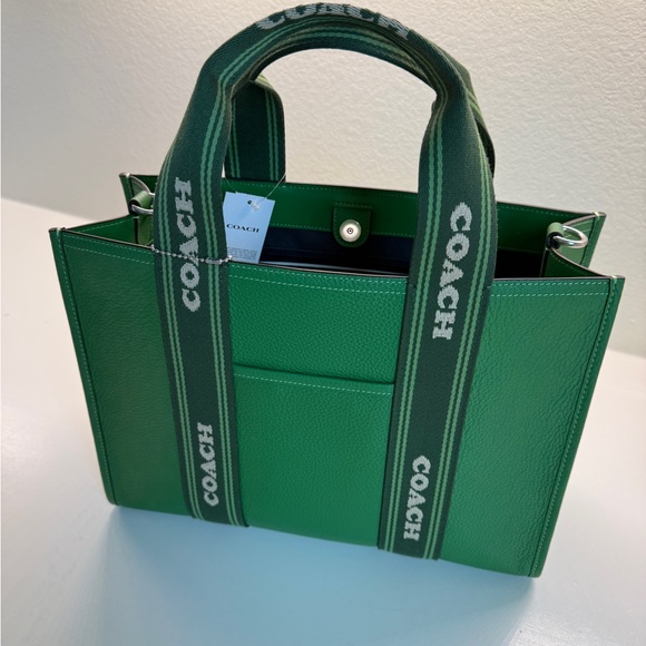 Coach Smith Tote Bag Kelly Green - Picture 11 of 11